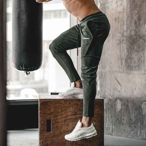 Pantalones De Chándal Para Hombre, Informales, Ajustados, De