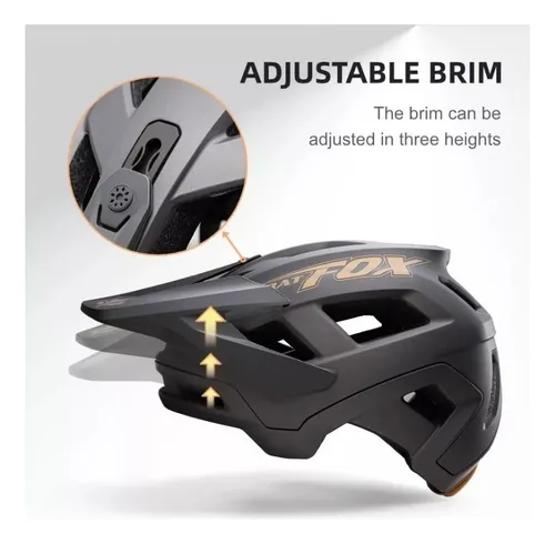 Casco Ultraligero Batfox Para Bicicleta De Montaña