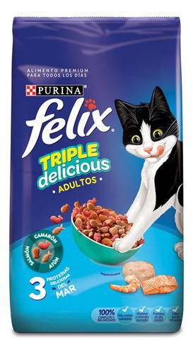 Concentrado Gato Felix 1.5 Kg Triple Delicious 12465289