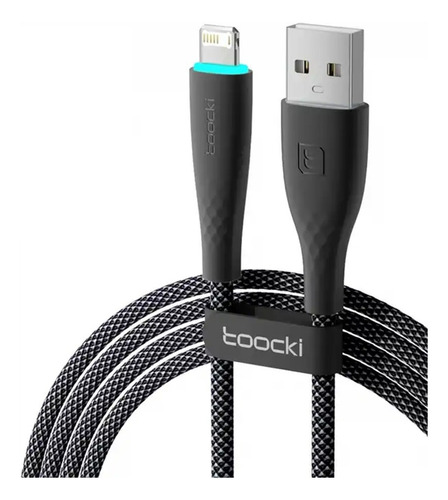 Cable Toocki 1 M Con Led Alta Vel Usb A-ios 20 W Datos/carga