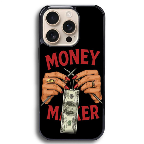 Funda Antigolpes Para Iphone Y Otros Black Money Maker Negro Iphone X | Xs