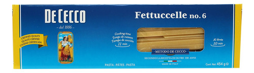 Pasta Marinter De Cecco Fettuccelle N.6 Caja 454g