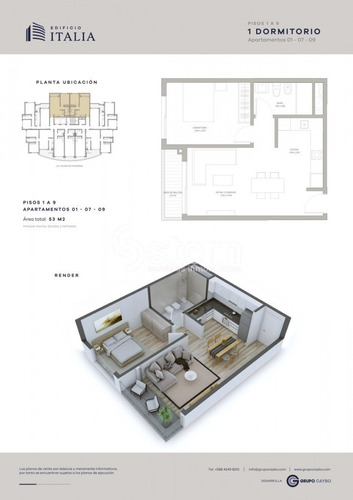 Imagen 7 de 8 de Venta Apartamento 1 Dormitorio, Centro, Maldonado.