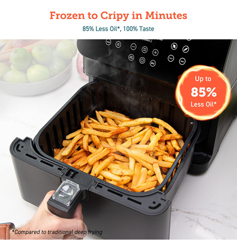 Air Fryer Cosori, 5,8 Litros, 12 En 1, Con Información Nutri