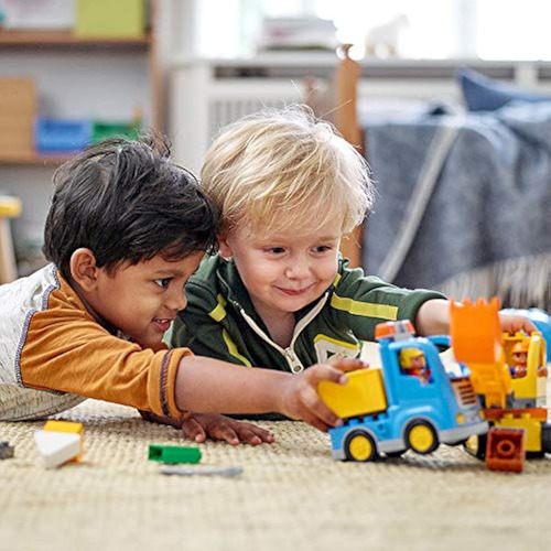 Excavadora Lego Duplo Town 10812 Para Camiones Y Orugas