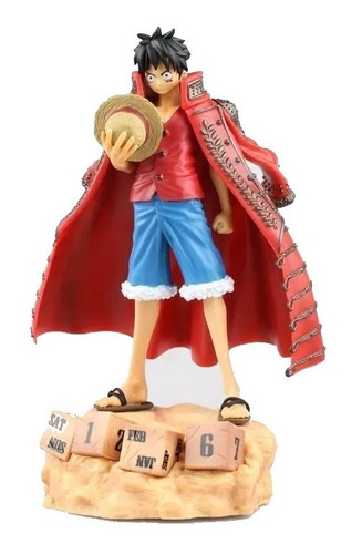 One Piece Monkey Luffy Figura Eterno Almanaque Calendario