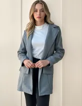 Comprar Tapado Sobretodo Paño  Mujer Corto Largo Con Botones
