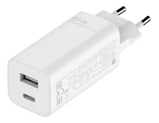 Cargador Rápido Xiaomi 65w Gan Charger (type-a + Type-c)