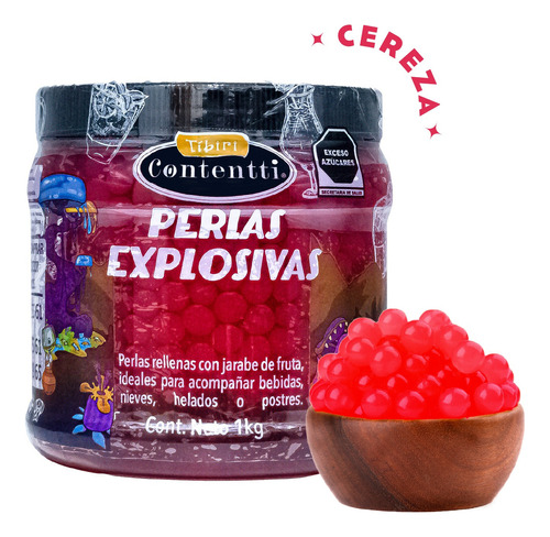 Perlas Explosivas Cereza Jarabe