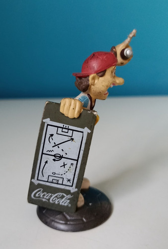 Figura El Hincha Estratega (colección Futbol Coca Cola) (Usado)