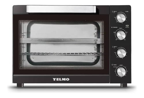Imagen 2 de 6 de Horno De Mesa Eléctrico Yelmo Yl-80cl Acero Inox 80l 220v Pc