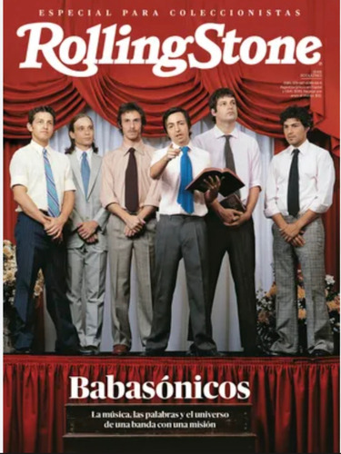 Revista Rolling Stone Babasonicos Especial Coleccionistas
