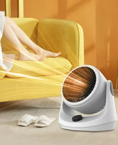 Calentador Eléctrico Calefactor Termo Ventilador Potente 90°