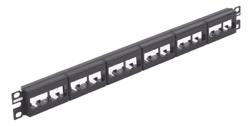 Panel De Parcheo Modular Mini-com (sin Conectores), Plano,