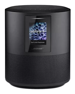 Bocina inteligente Bose Home Speaker 500 con asistente virtual Google Assistant, pantalla integrada color triple black 100V/240V