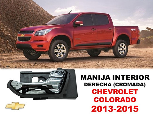 Manija Interior Derecho Chevrolet Colorado 2013-2015 Cromo