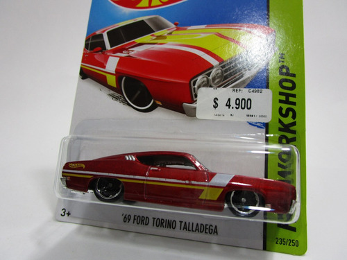 Ford Torino Escala 1/64 De Coleccion Hot Wheels 7cm Largo