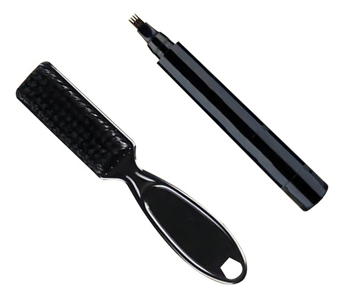 Boligrafo Lapiz Perfilador Barba + Cepillo
