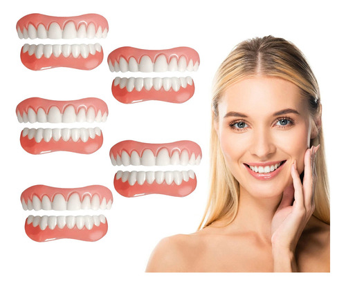 Set De 5 Unidades Protesis Profesionales Silicona Brillante