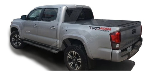  Tapa Hard 4 Fold Cover Toyota Tacoma 16-19 Doble Cab. 5 Pie