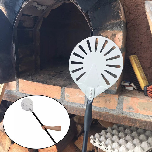 Pala Antideslizante Para Pizza - Plata De 9 Pulgadasab