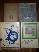 Comprar Física 4 Libros Mecánica Óptica Electricidad Enseñanza