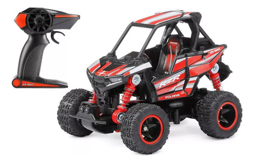 New Bright Rc Polaris Rzr Control Remoto 1:43 Color Rojo