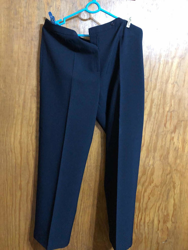 Pantalón De Vestir De Mujer, Color Azul Marino Talla 34 | MercadoLibre