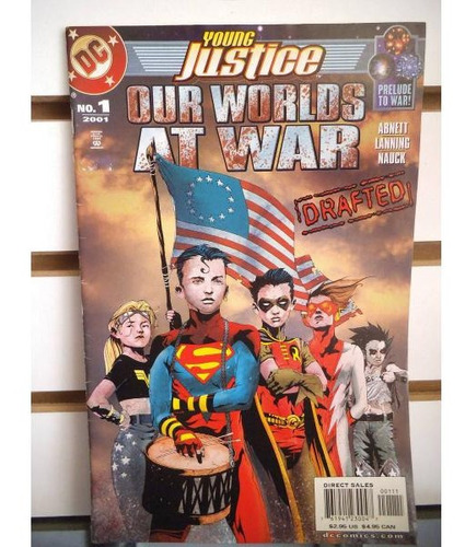 Young Justice Our Worlds At War 01 Jla Dc Comics Ingles