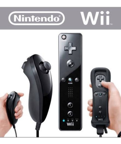 Wiimote + !nunchuk + Funda, Set Original,nintendo Wii Y Wiiu