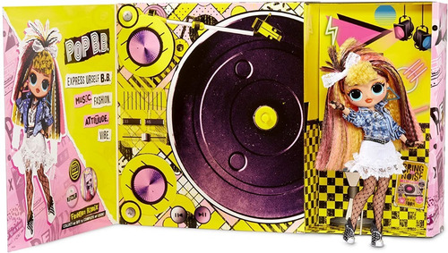 Imagen 3 de 5 de Muñeca L.o.l. Omg Remix Pop Bb Fashion Musical 25 Sorpresas