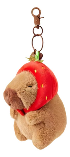 Colgante De Peluche De Carpincho Simulado De 12 Cm