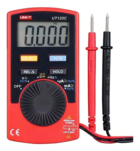 Multimetro Digital De Bolsillo Autorango Uni-t Ut120c