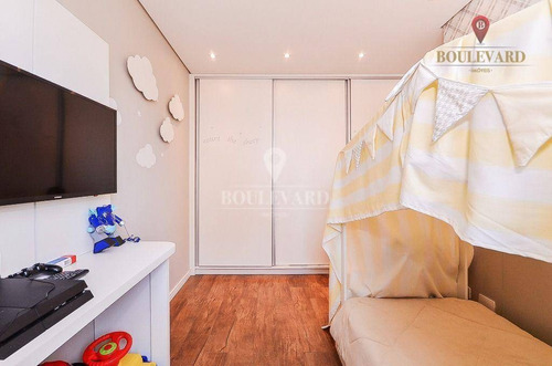 Imagem 11 de 30 de Cobertura No Residencial Joy, Com 2 Dormitórios À Venda, 96 M² Por R$ 678.000 - Vila Izabel - Curitiba/pr - Co0045