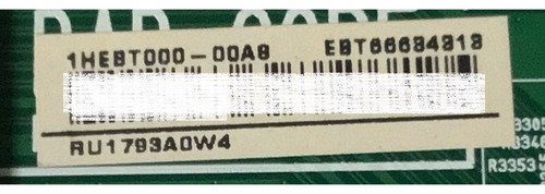 Main LG Ebt66634313 Eax69715101 / Modelo 65up7560aud.busmlkr (Usado)