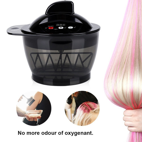 Cabello Color Del Recipiente De Mezcla, 320ml Eléctrico Auto