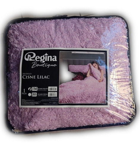 Cobertor Cisne Lilac Jumbo Matrimonial Regina