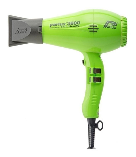 Secador de cabelo Parlux 3800 Eco Friendly verde 127V