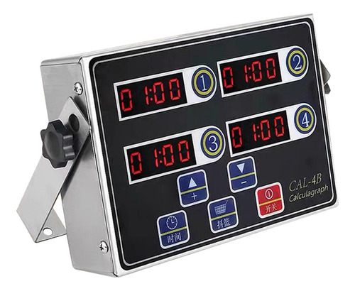 Didoo Temporizador De Cocina Digital Multicanal Con 4