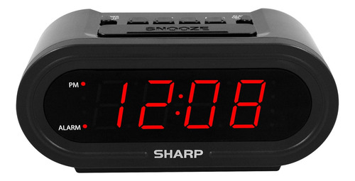 Alarma Digital Sharp Con Accuset - Reloj Inteligente Automát