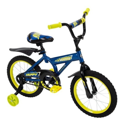 Bicicleta Infantil Niño Entrenamiento 1 Velocidad Rodada 16 Color Azul