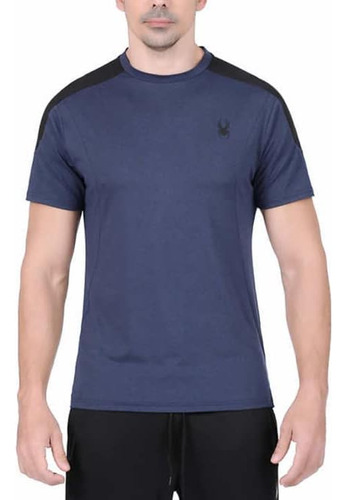 Spyder Active Camiseta De Manga Corta Para Hombre (as1, Alph