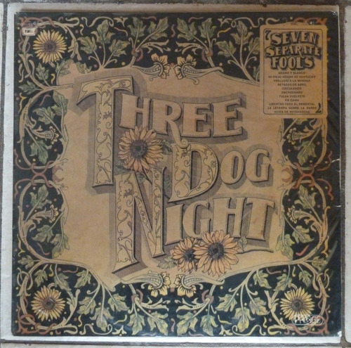 Disco Vinilo Three Dog Night Seven Separate Fools