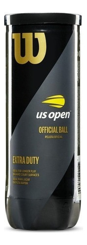 Pelota De Tenis Wilson Us Open X3 Tubo De Pelotas 