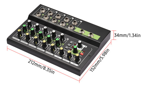 A Mesa Mezcladora De Audio Digital De 10 Canales