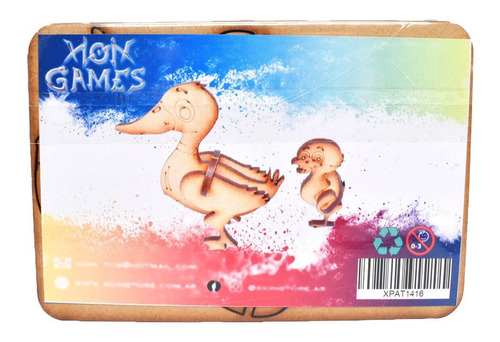 Imagen 3 de 5 de Para Armar - Xion Games Cartoons - Pato Y Pollito