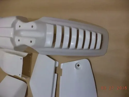 Kit Plásticos Dt 180 N / Z 85 A 97 Branco Paralama Tampa