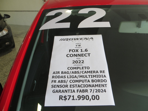 Imagem 10 de 14 de Fox 1.6 Connect Mod 2022 9.000km Top De Linha Garant 7/2024