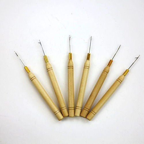 Aguja Para Micro Ring Mango De Madera