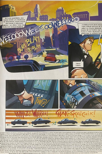 Los Increíbles, Cómic De La Película, Disney, 52 Pág, F11b7 (Usado)